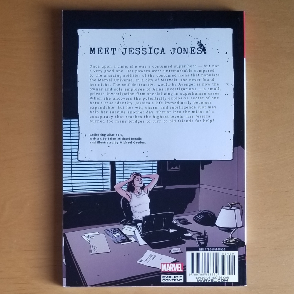Jessica Jones: Alias,  Vol. 1 (2015) - Picture 2 of 3